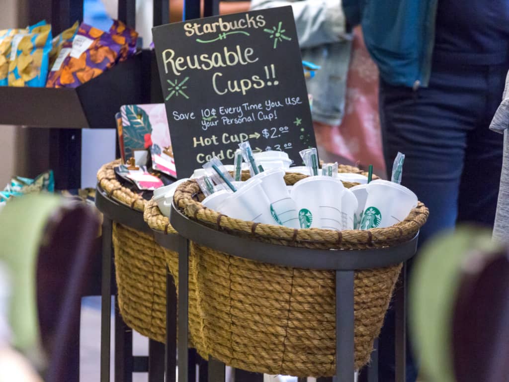 Starbucks Reusable Cups Behavioral Economics